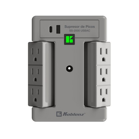 Supresor con USB-C SS-2000 USBAC