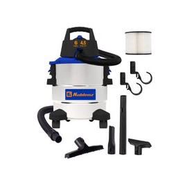 Aspiradora Seco-Mojado 6 Galones de Acero WD-6 L212 SS