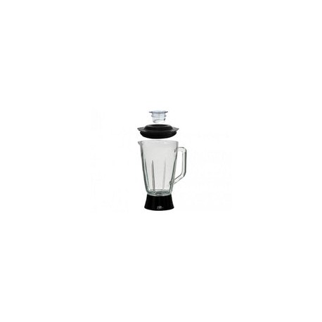 Vaso de Vidrio Mediano con Tapa para Licuadora