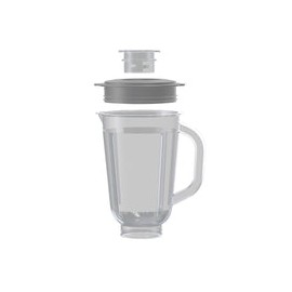 Vaso de Plástico Pequeño con Tapa para Licuadora